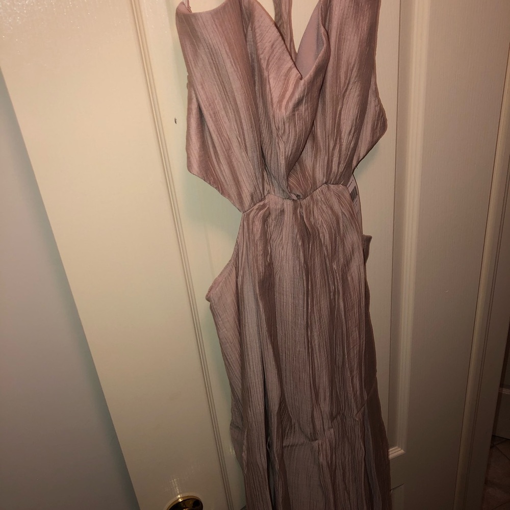 BCBG side cutout dress
